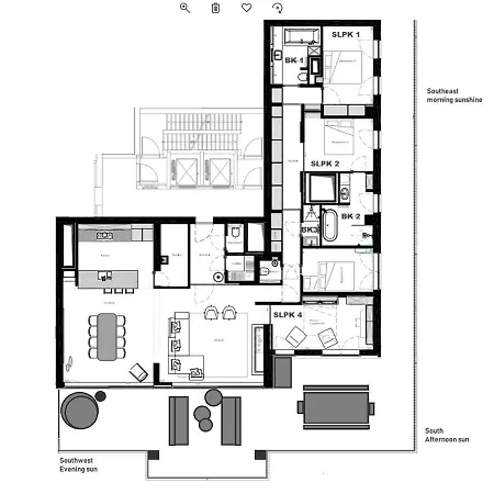 Apartament Penthouse Baelskaai Oosteroever Met Haven & Zeezicht - Vosproperties