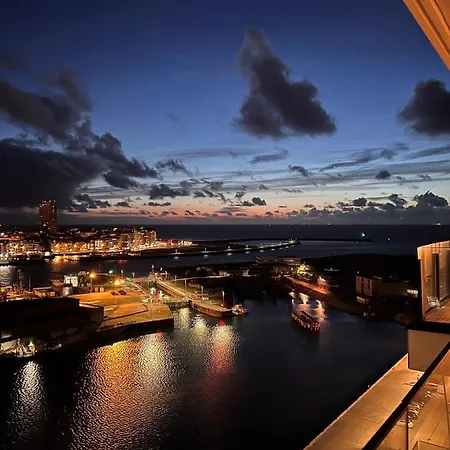 Apartament Penthouse Baelskaai Oosteroever Met Haven & Zeezicht - Vosproperties *