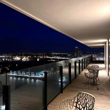 Penthouse Baelskaai Oosteroever Met Haven & Zeezicht - Vosproperties Ostenda